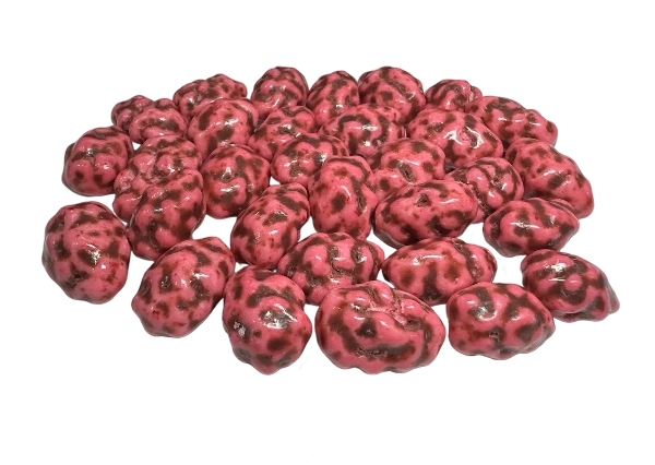 Դրաժե շոկոլադապատ, նուշով, ազնվամորու համով (էկզոտիկ) /կգ