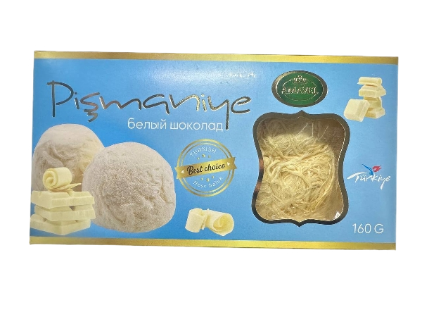 Քաղցր բամբակ, սպիտակ շոկոլադի համով /հատ