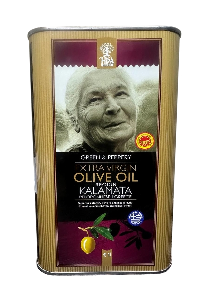 Ձիթապտղի բուսական յուղ <Կալամատա> 1լ.