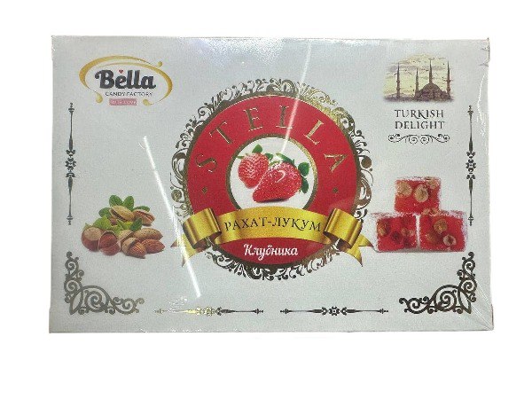 Ռահաթ լոխում ընկուզեղենով և ելակի համով  /հատ