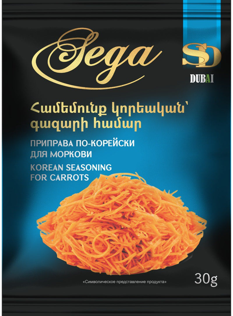 Կորեական համեմունք գազարի համար 30 գր