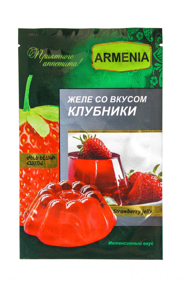 Jelly with strawberry flavor 50 gr.